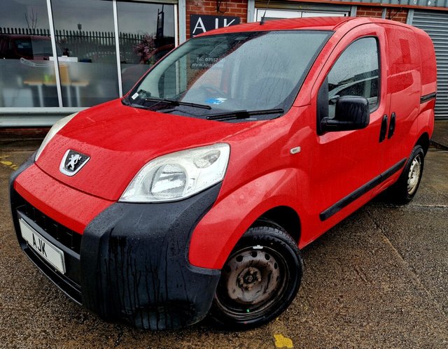 2011 11 Peugeot Bipper 1.4 HDI S 68 BHP