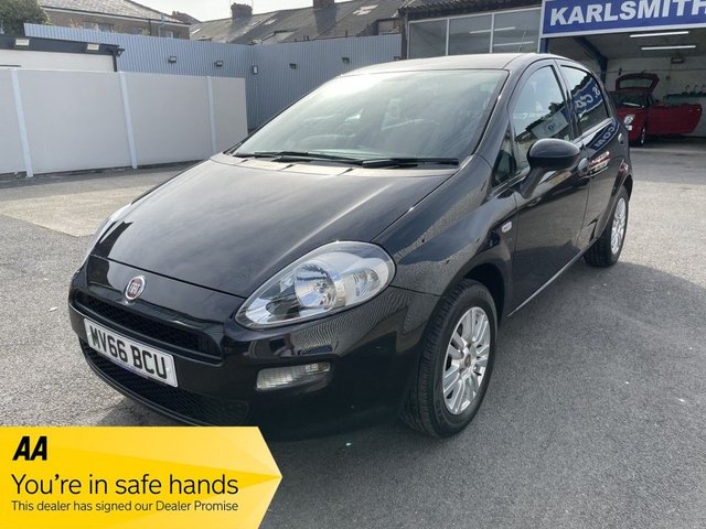2016 66 Fiat Punto 1.2 POP PLUS 5d 69 BHP