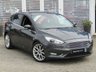 USED 2015 65 FORD FOCUS 1.5 TITANIUM X TDCI 5d 118 BHP Finished in MAGNETIC GREY metallic with contrasting Grey Part Leather Heated trim. This is a modern day peoples auto hatch car. It is a reliable, practical and affordable vehicle that is liked by everyone. Great features which include Sat Nav, Auto Parking, Cruise Control, Rear View Camera,Heated Seats, &pound;20 Road Tax, Park Sensors, Heated Front Screen, B/Tooth, DAB radio, Alloys, Front Fogs and much more. Just serviced. Not to be missed.