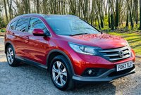 USED 2013 63 HONDA CR-V 2.2 I-DTEC EX 5d 148 BHP PANORAMIC SUNROOF SATELLITE NAVIGATION LEATHER UPHOLSTERY