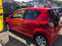 USED 2011 61 TOYOTA AYGO 1.0 VVT-I GO 5d 67 BHP IDEAL NEW DRIVER CAR, &pound;20TAX/ YEAR,  TIMING CHAIN RUN ENGINE, GOOD SERVICE HISTORY, NEW MOT, SAT NAV,PRIVACY GLASS, ALLOY WHEELS, ELECTRIC WINDOWS, REMOTE CENTRAL LOCKING AND 2 KEYS. VERY SOUGHT AFTER LITTLE CARS AND WONT BE AROUND FOR LONG.