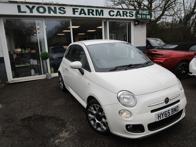 2015 65 Fiat 500 0.9 TWINAIR S (SPORT) 3d 105 BHP *RARE 105 BHP 6 SPEED SPORT*