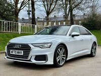 USED 2020 70 AUDI A6 2.0 TDI S LINE MHEV 4d 202 BHP RARE PANROOF + VIRTUAL COCKPIT + ++