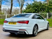 USED 2020 70 AUDI A6 2.0 TDI S LINE MHEV 4d 202 BHP RARE PANROOF + VIRTUAL COCKPIT + ++
