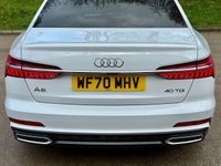 USED 2020 70 AUDI A6 2.0 TDI S LINE MHEV 4d 202 BHP RARE PANROOF + VIRTUAL COCKPIT + ++