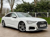 USED 2020 70 AUDI A6 2.0 TDI S LINE MHEV 4d 202 BHP RARE PANROOF + VIRTUAL COCKPIT + ++
