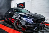 USED 2018 18 MERCEDES-BENZ C-CLASS 4.0 AMG C 63 S PREMIUM 2d 503 BHP AMG BUCKET SEATS + AMG EXHAUST