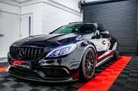 USED 2018 18 MERCEDES-BENZ C-CLASS 4.0 AMG C 63 S PREMIUM 2d 503 BHP AMG BUCKET SEATS + AMG EXHAUST