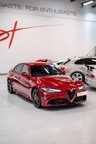 USED 2018 67 ALFA ROMEO GIULIA 2.9 V6 BITURBO QUADRIFOGLIO 4d 503 BHP FULL ALFA DEALER HISTORY
