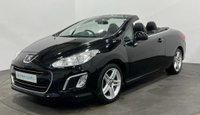 USED 2013 13 PEUGEOT 308 1.6 E-HDI CC ACTIVE 2d 112 BHP 1 Owner High Gloss Black , Full Luxury Leather , Heated Seats , 17" Stratus Alloy Wheels