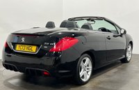 USED 2013 13 PEUGEOT 308 1.6 E-HDI CC ACTIVE 2d 112 BHP 1 Owner High Gloss Black , Full Luxury Leather , Heated Seats , 17" Stratus Alloy Wheels