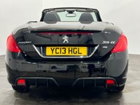 USED 2013 13 PEUGEOT 308 1.6 E-HDI CC ACTIVE 2d 112 BHP 1 Owner High Gloss Black , Full Luxury Leather , Heated Seats , 17" Stratus Alloy Wheels