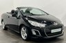 USED 2013 13 PEUGEOT 308 1.6 E-HDI CC ACTIVE 2d 112 BHP 1 Owner High Gloss Black , Full Luxury Leather , Heated Seats , 17" Stratus Alloy Wheels