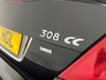 USED 2013 13 PEUGEOT 308 1.6 E-HDI CC ACTIVE 2d 112 BHP 1 Owner High Gloss Black , Full Luxury Leather , Heated Seats , 17" Stratus Alloy Wheels