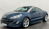 USED 2010 60 PEUGEOT RCZ 1.6 THP GT 2d 156 BHP Striking Dolphin Blue metallic, Full Black Leather, RCZ Embossed Sports Seats