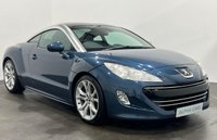 USED 2010 60 PEUGEOT RCZ 1.6 THP GT 2d 156 BHP Striking Dolphin Blue metallic, Full Black Leather, RCZ Embossed Sports Seats