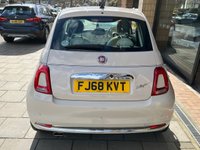 USED 2018 68 FIAT 500 1.2 COLLEZIONE DUALOGIC 3d 69 BHP Glass Roof