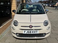 USED 2018 68 FIAT 500 1.2 COLLEZIONE DUALOGIC 3d 69 BHP Glass Roof