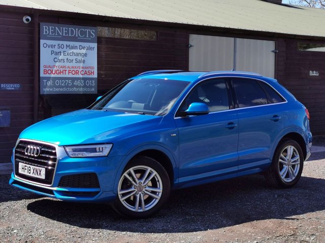 2018 18 Audi Q3 1.4 TFSI S LINE EDITION 5d 148 BHP