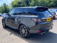 USED 2018 18 LAND ROVER RANGE ROVER SPORT 3.0 SDV6 HSE 5d AUTO 306 BHP 21" Alloys, Ivory Leather