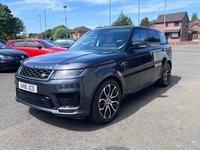 USED 2018 18 LAND ROVER RANGE ROVER SPORT 3.0 SDV6 HSE 5d AUTO 306 BHP 21" Alloys, Ivory Leather