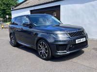 USED 2018 18 LAND ROVER RANGE ROVER SPORT 3.0 SDV6 HSE 5d AUTO 306 BHP 21" Alloys, Ivory Leather