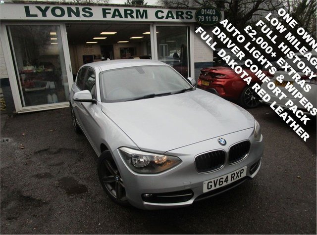 2015 64 BMW 1 Series 1.6 116I SPORT 5d 135 BHP