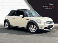 USED 2009 09 MINI CONVERTIBLE 1.6 COOPER 2d 120 BHP WARRANTY INCLUDED - NATIONWIDE DELIVERY