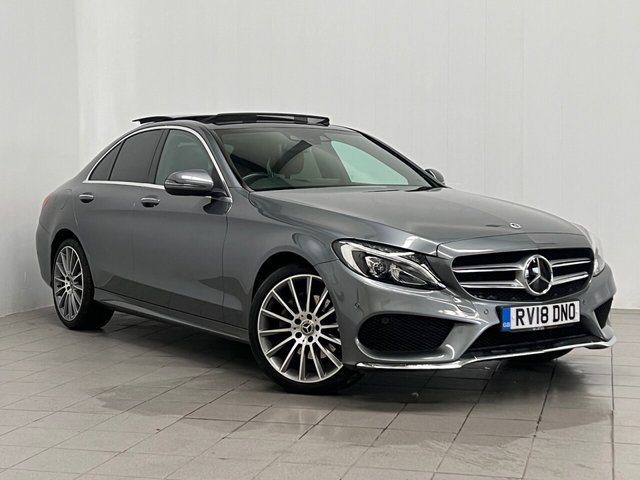 2018 18 Mercedes-Benz C-Class 2.1 C 220 D 4MATIC AMG LINE PREMIUM PLUS 4d 170 BHP