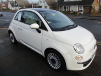 USED 2010 59 FIAT 500 1.2 LOUNGE 3d 69 BHP 