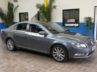 USED 2014 64 VOLKSWAGEN PASSAT 2.0 EXECUTIVE TDI BLUEMOTION TECHNOLOGY DSG 4d 139 BHP SAT NAV LEATHER HEATED SEATS SERVICE HISTORY 3 MONTHS WARRANTY