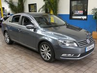 USED 2014 64 VOLKSWAGEN PASSAT 2.0 EXECUTIVE TDI BLUEMOTION TECHNOLOGY DSG 4d 139 BHP SAT NAV LEATHER HEATED SEATS SERVICE HISTORY 3 MONTHS WARRANTY