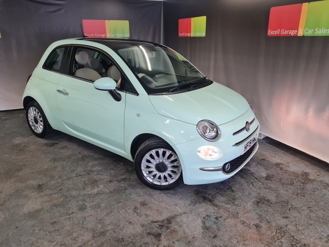 2019 19 Fiat 500 1.2 LOUNGE 3d 69 BHP