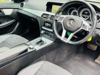 USED 2014 14 MERCEDES-BENZ C-CLASS 2.1 C220 CDI AMG SPORT EDITION PREMIUM PLUS 2d 168 BHP AUTOMATIC PANORAMIC ROOF SATELLITE NAVIGATION DAB RADIO FRONT HEATED SEATS