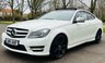 USED 2014 14 MERCEDES-BENZ C-CLASS 2.1 C220 CDI AMG SPORT EDITION PREMIUM PLUS 2d 168 BHP AUTOMATIC PANORAMIC ROOF SATELLITE NAVIGATION DAB RADIO FRONT HEATED SEATS