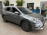 USED 2017 17 HONDA CR-V 1.6 I-DTEC SE PLUS 5d 118 BHP SAT NAV CAMERA CRUISE CONTROL PARKING SENSORS 2 OWNERS SERVICE HISTORY