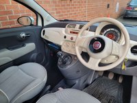 USED 2010 59 FIAT 500 1.2 LOUNGE 3d 69 BHP LOW MILES - RAC WARRANTY
