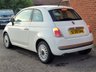 USED 2010 59 FIAT 500 1.2 LOUNGE 3d 69 BHP LOW MILES - RAC WARRANTY