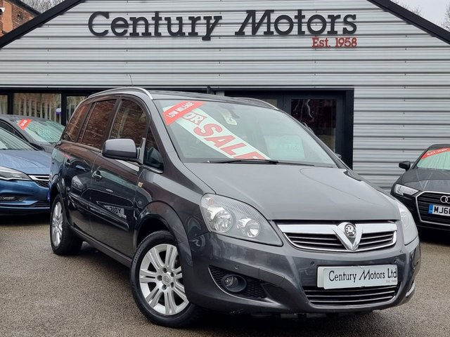 2012 12 Vauxhall Zafira 1.6 16v DESIGN (7 Seats) 5dr - PARK ASSIST