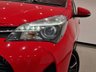 USED 2014 64 TOYOTA YARIS 1.33 VVT-i (99 PS) SPORT 5DR + NAVIGATION + REVERSE CAMERA + 2 TONE RED / BLACK UPHOLSTERY + DAB + MEDIA + PRIVACY +16S 16S+R/CAMERA+PRIVACY GLASS+NAVIGATION+2 TONE SEATS