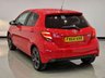 USED 2014 64 TOYOTA YARIS 1.33 VVT-i (99 PS) SPORT 5DR + NAVIGATION + REVERSE CAMERA + 2 TONE RED / BLACK UPHOLSTERY + DAB + MEDIA + PRIVACY +16S 16S+R/CAMERA+PRIVACY GLASS+NAVIGATION+2 TONE SEATS