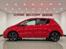 USED 2014 64 TOYOTA YARIS 1.33 VVT-i (99 PS) SPORT 5DR + NAVIGATION + REVERSE CAMERA + 2 TONE RED / BLACK UPHOLSTERY + DAB + MEDIA + PRIVACY +16S 16S+R/CAMERA+PRIVACY GLASS+NAVIGATION+2 TONE SEATS