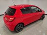 USED 2014 64 TOYOTA YARIS 1.33 VVT-i (99 PS) SPORT 5DR + NAVIGATION + REVERSE CAMERA + 2 TONE RED / BLACK UPHOLSTERY + DAB + MEDIA + PRIVACY +16S 16S+R/CAMERA+PRIVACY GLASS+NAVIGATION+2 TONE SEATS