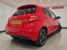 USED 2014 64 TOYOTA YARIS 1.33 VVT-i (99 PS) SPORT 5DR + NAVIGATION + REVERSE CAMERA + 2 TONE RED / BLACK UPHOLSTERY + DAB + MEDIA + PRIVACY +16S 16S+R/CAMERA+PRIVACY GLASS+NAVIGATION+2 TONE SEATS