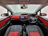 USED 2014 64 TOYOTA YARIS 1.33 VVT-i (99 PS) SPORT 5DR + NAVIGATION + REVERSE CAMERA + 2 TONE RED / BLACK UPHOLSTERY + DAB + MEDIA + PRIVACY +16S 16S+R/CAMERA+PRIVACY GLASS+NAVIGATION+2 TONE SEATS