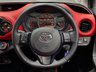 USED 2014 64 TOYOTA YARIS 1.33 VVT-i (99 PS) SPORT 5DR + NAVIGATION + REVERSE CAMERA + 2 TONE RED / BLACK UPHOLSTERY + DAB + MEDIA + PRIVACY +16S 16S+R/CAMERA+PRIVACY GLASS+NAVIGATION+2 TONE SEATS