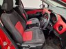 USED 2014 64 TOYOTA YARIS 1.33 VVT-i (99 PS) SPORT 5DR + NAVIGATION + REVERSE CAMERA + 2 TONE RED / BLACK UPHOLSTERY + DAB + MEDIA + PRIVACY +16S 16S+R/CAMERA+PRIVACY GLASS+NAVIGATION+2 TONE SEATS