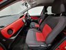 USED 2014 64 TOYOTA YARIS 1.33 VVT-i (99 PS) SPORT 5DR + NAVIGATION + REVERSE CAMERA + 2 TONE RED / BLACK UPHOLSTERY + DAB + MEDIA + PRIVACY +16S 16S+R/CAMERA+PRIVACY GLASS+NAVIGATION+2 TONE SEATS