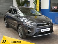 USED 2019 19 KIA STONIC 1.0 3 ISG 5d 118 BHP SAT NAV REAR VIEW CAMERA KIA WARRANTY TILL APRIL 2026