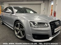 USED 2017 17 AUDI A8 3.0 TDI QUATTRO BLACK EDITION 4d 258 BHP UK DELIVERY FLAT FEE &pound;175 (SUBJECT TO DEAL)*OVER 100 IMAGES ON OUR WEBSITE*BESPOKE FINANCE ARRANGED*PART EXCHANGE WELCOME*ALL VEHICLES HPI CLEAR